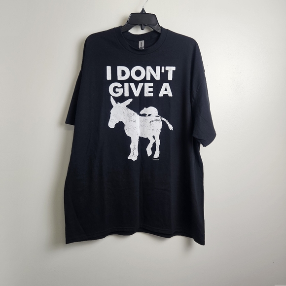 Men's sz XXL Funny Black Shirt NWOT - Picture 1 of 3